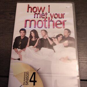 HOW I MET YOUR MOTHER SEASON 4    3 DVD TV SERIES SET